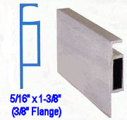 Extruded Screen Frame - Reverse Flange